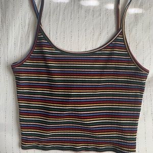 american eagle striped tank